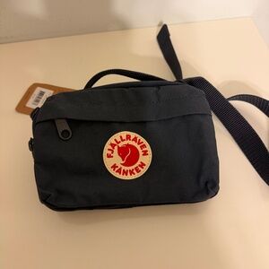 NWT Fjallraven Kanken hip pack, blue